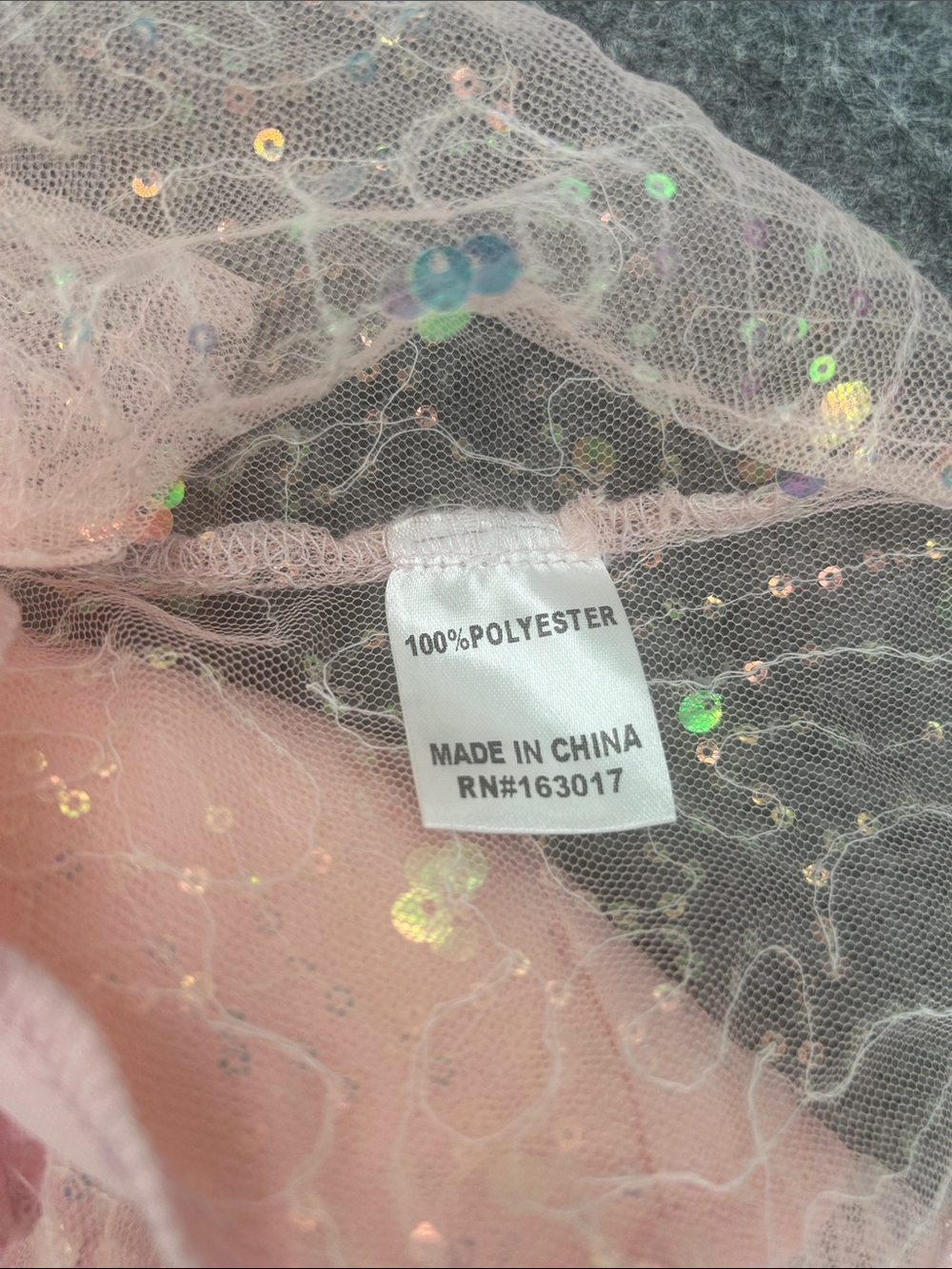 Princess Polly Pink Sequin Breanna Crop Mesh Size 4 - Picture 6 of 9